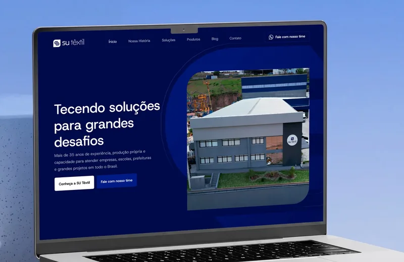 Site da Su Têxtil